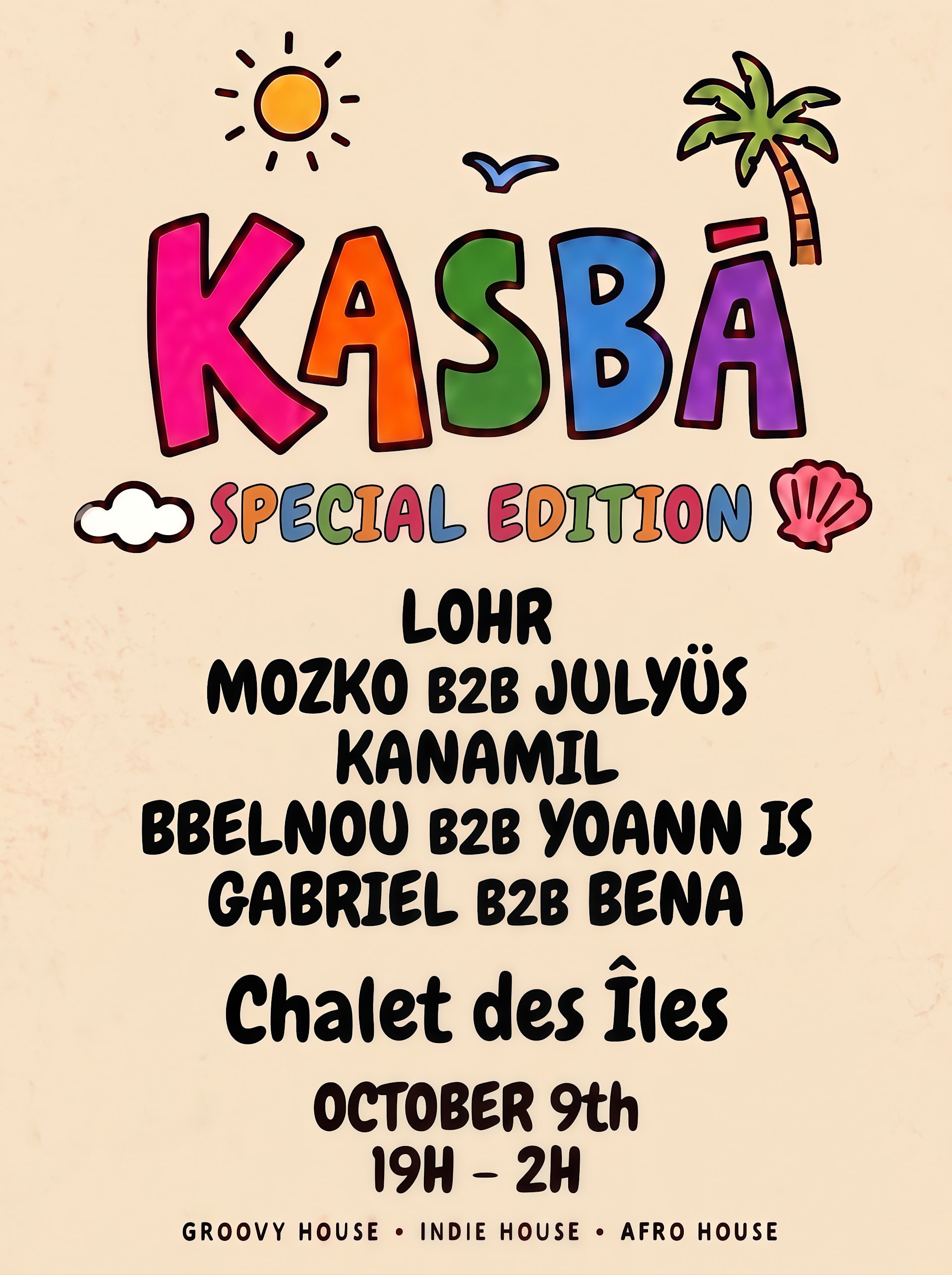 Kasbā | Châlet Des Iles | 09/10