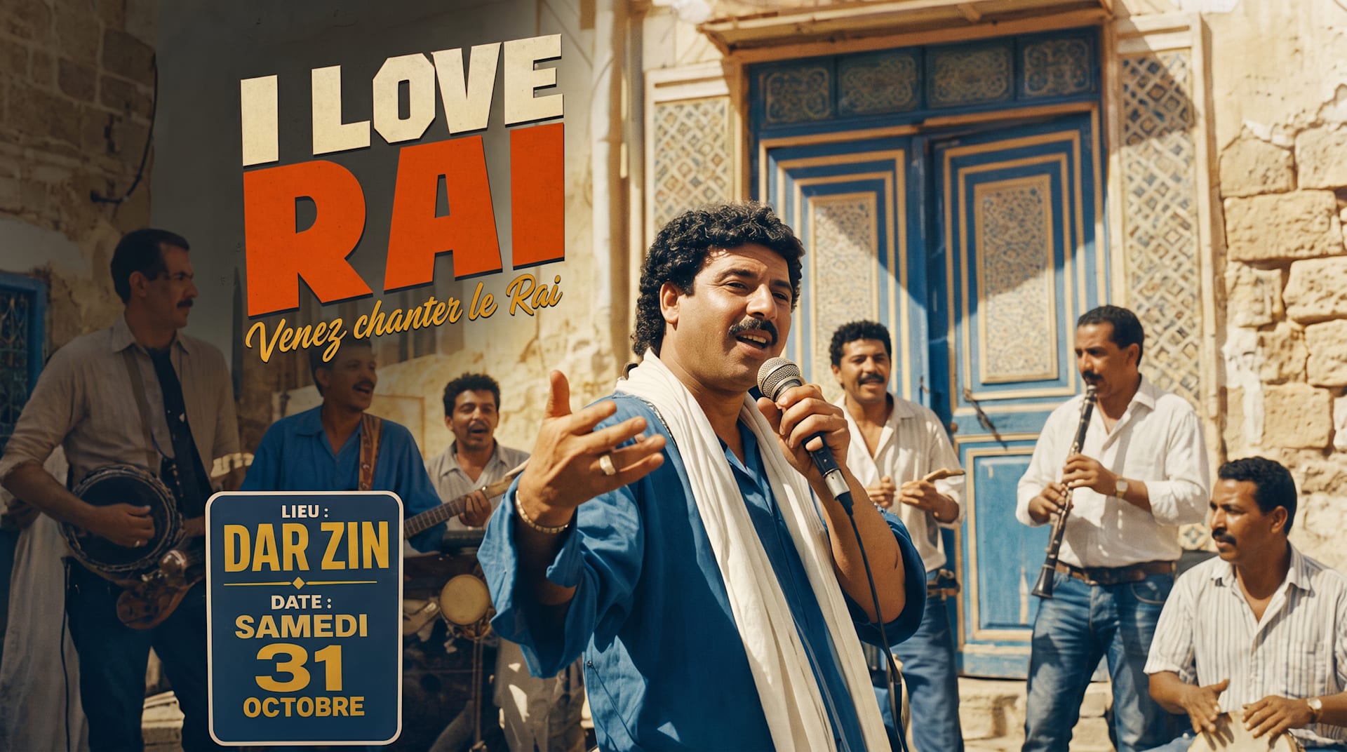 I Lov Rai - Live Karaoke Au Dar Zin