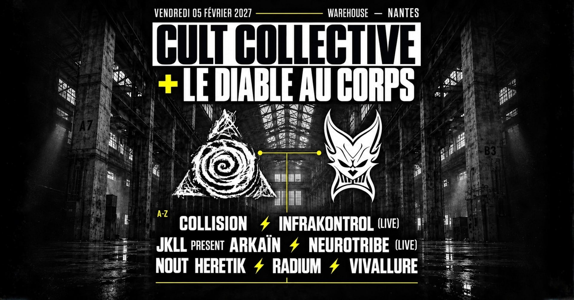 Cult Collective X Le Diable Au Corps Au Warehouse Nantes