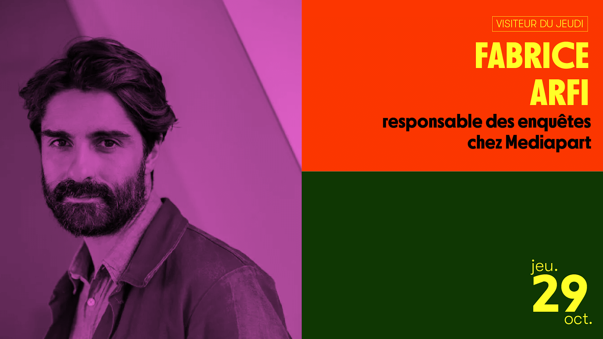 Rencontre Avec Fabrice Arfi