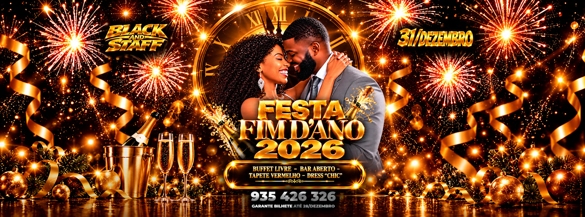 🥂🍾Festa Fim D’Ano 🥂🍾
