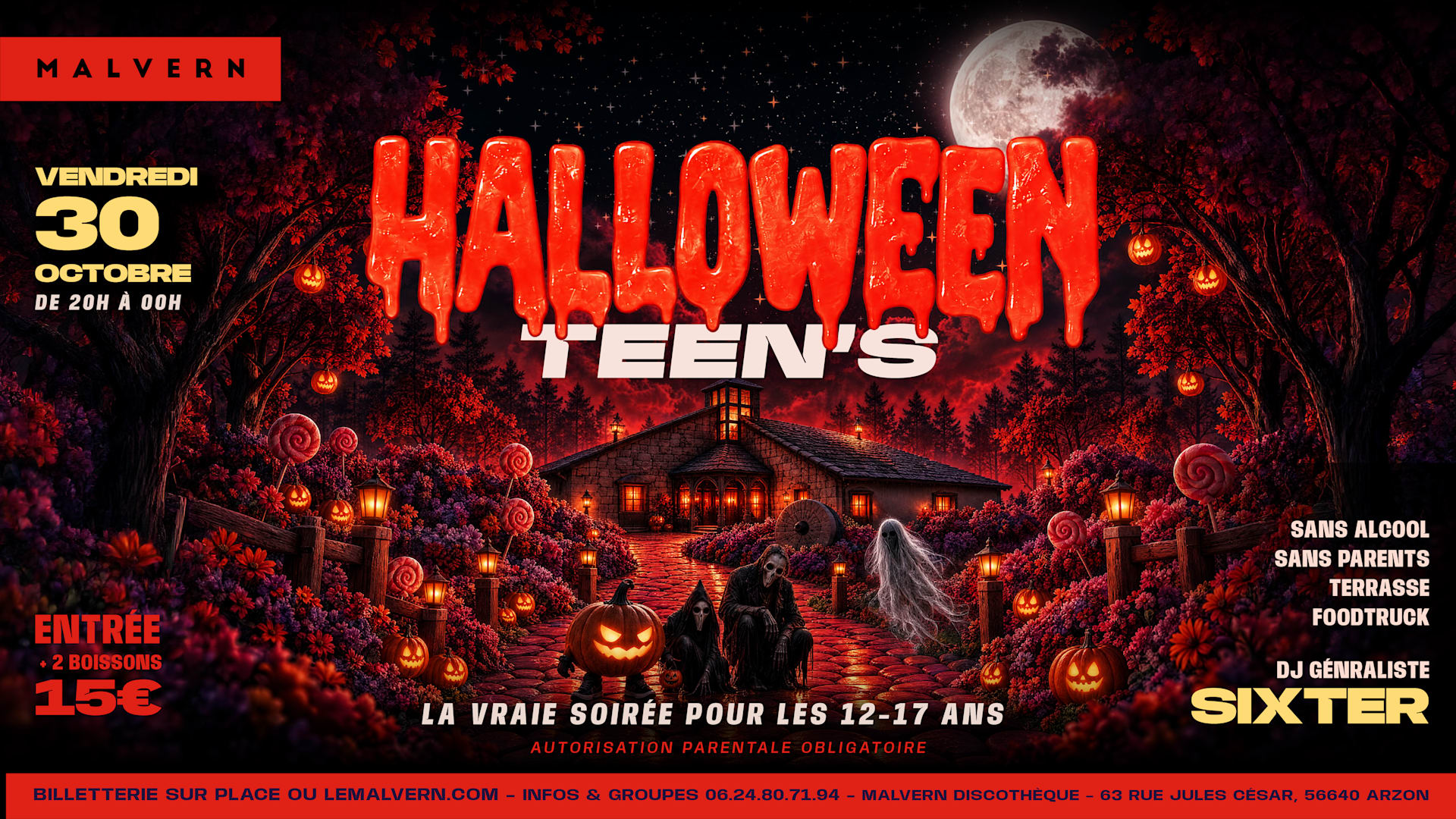 Halloween Teens - 12/17ans