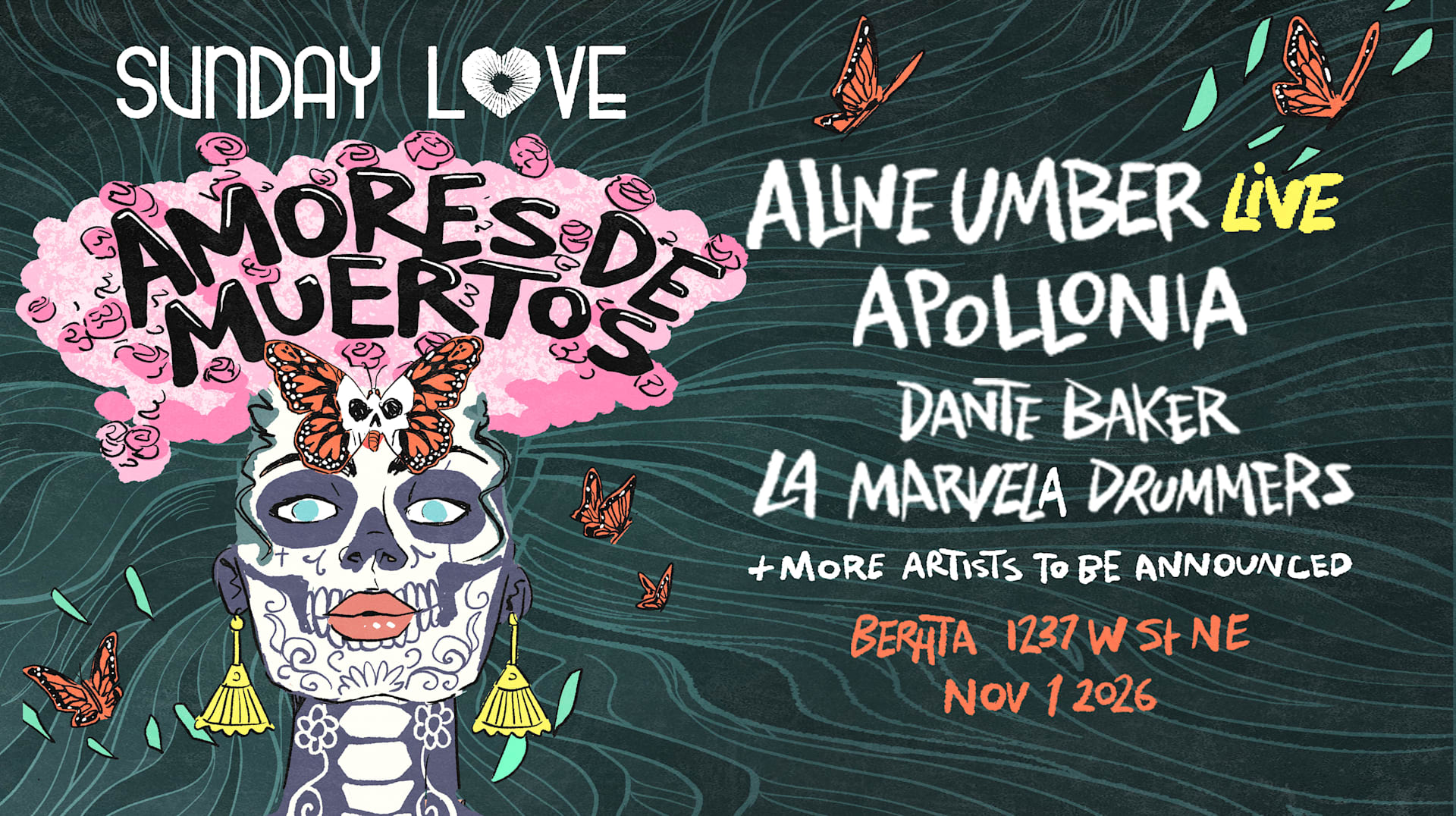 Sunday Love Closing 2026: Amores De Muertos