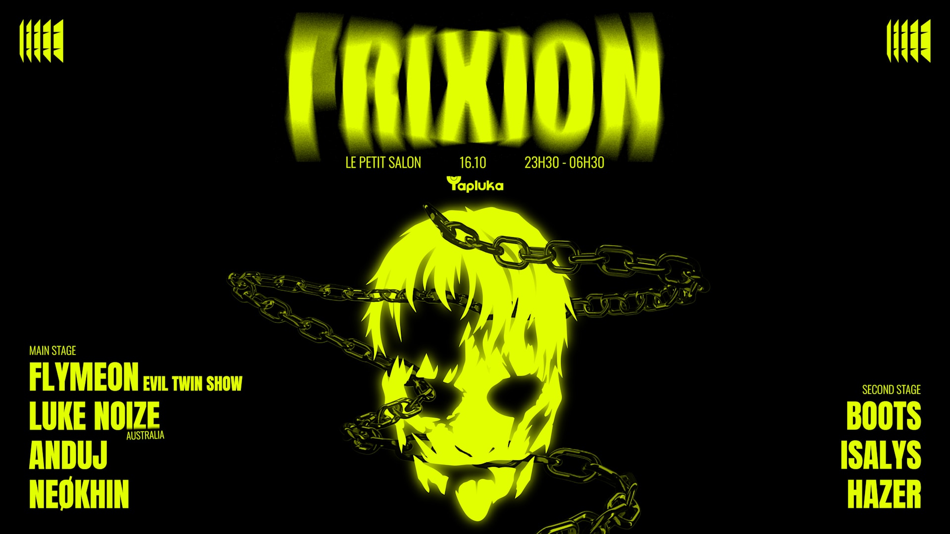 Flymeon (Evil Twin Show), Luke Noize, Anduj, Neøkhin & More