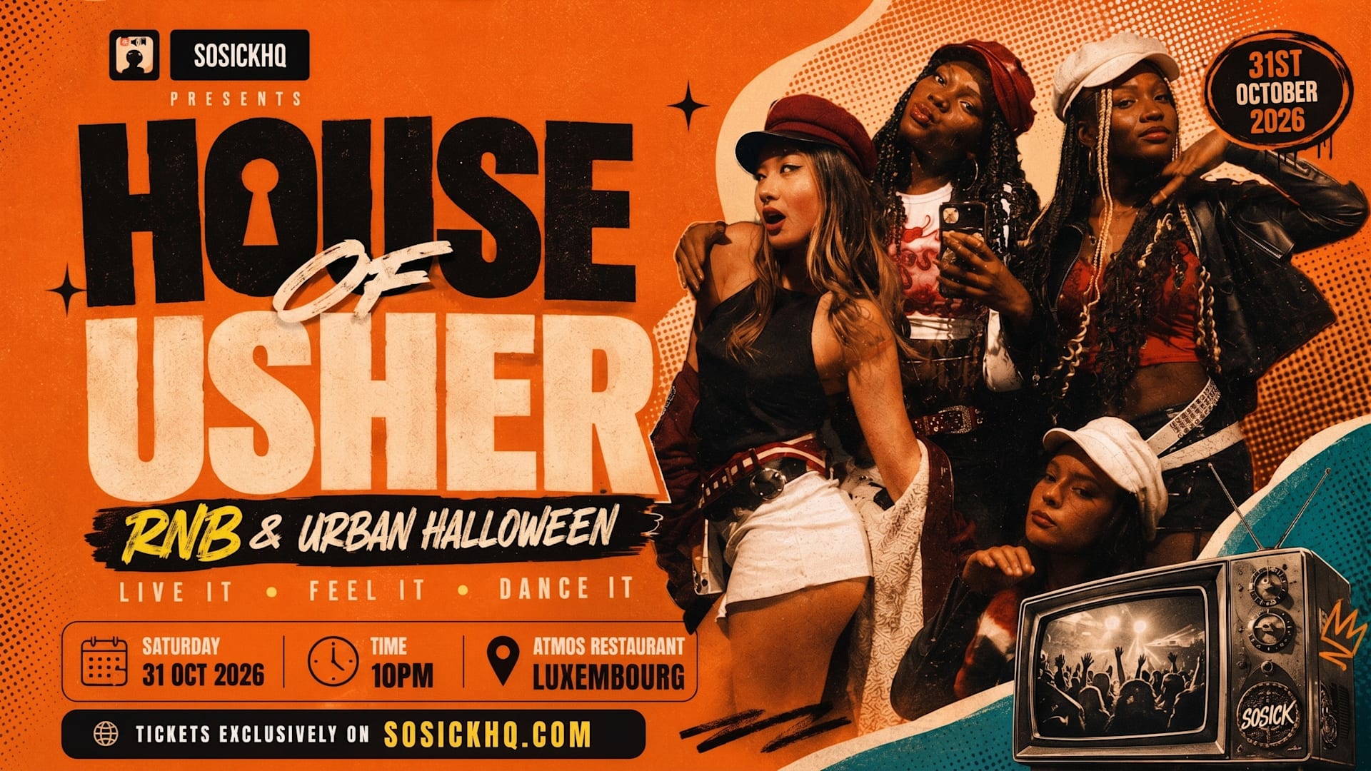 House Of Usher — Rnb & Urban Halloween
