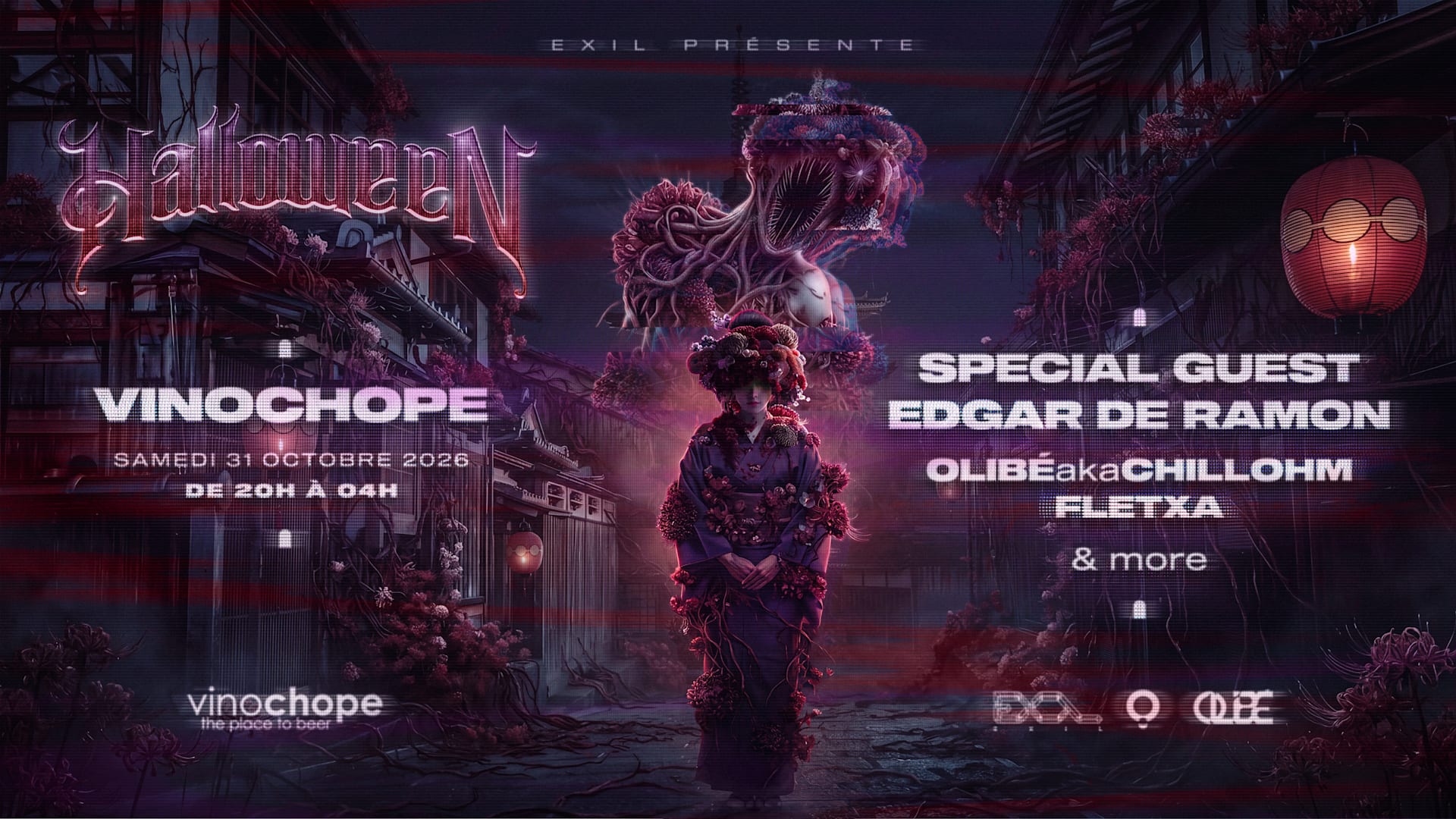 Halloween X Exil X Vinochope