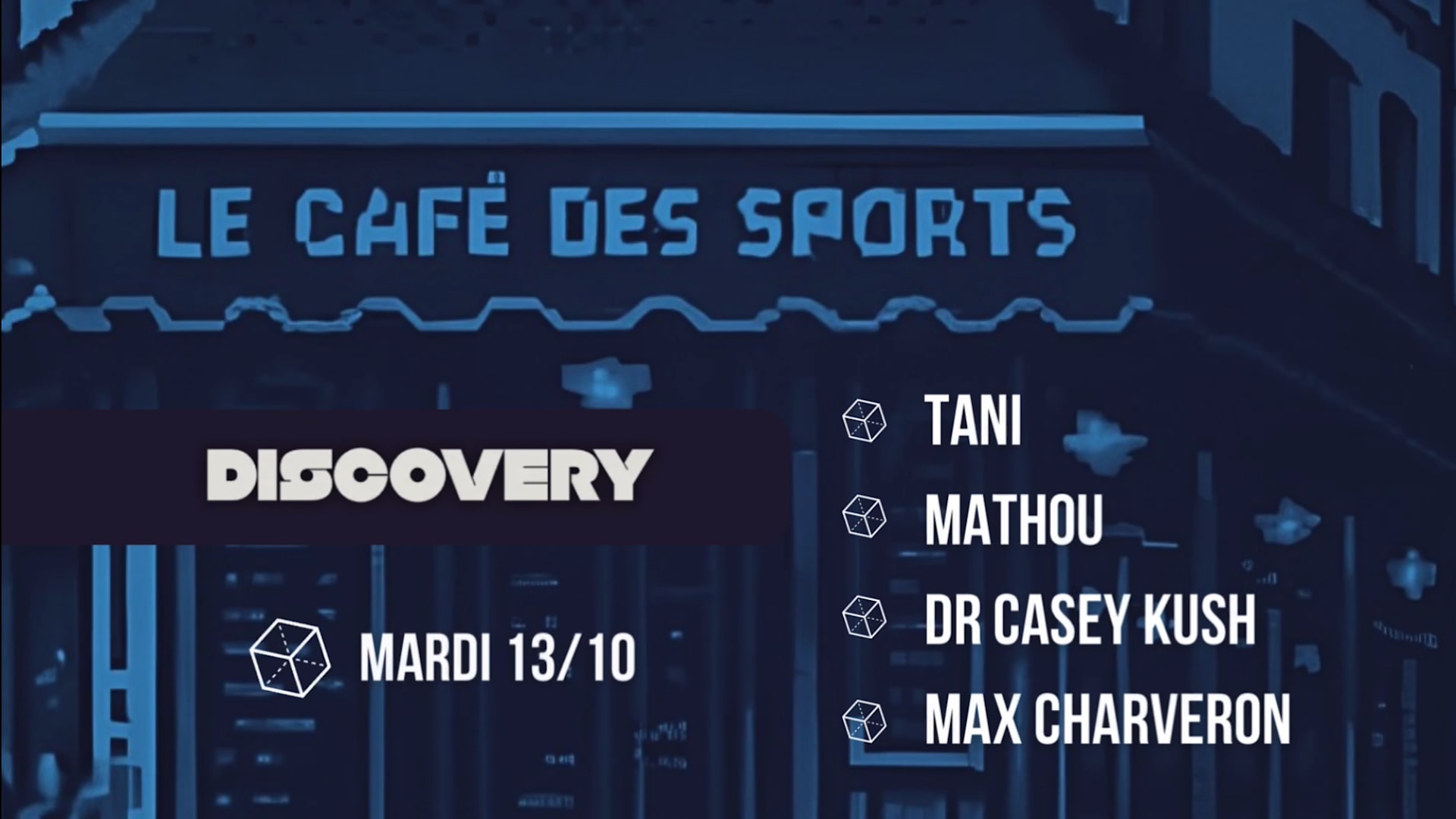 Discovery #81 W/ Tani, Mathou, Dr Casey Kush & Max Charveron