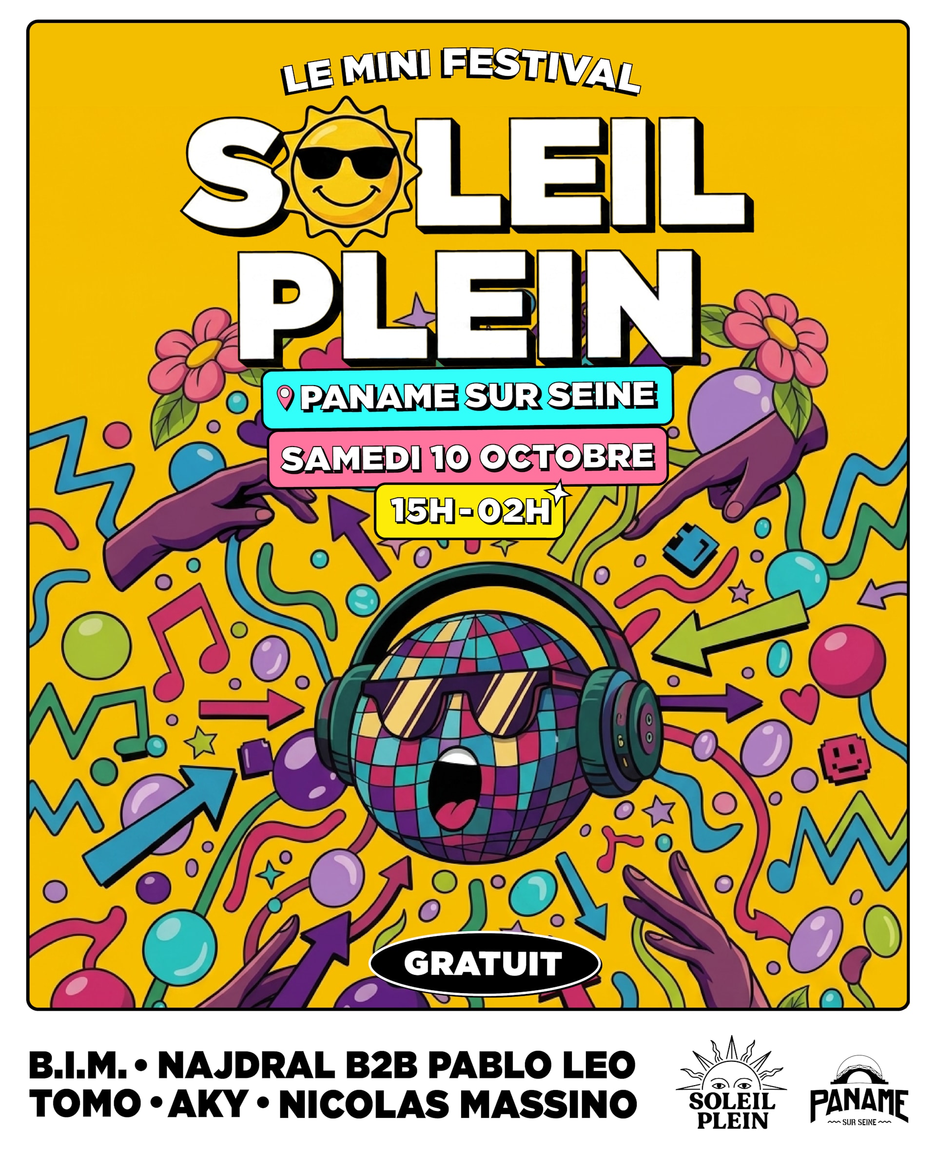 Mini Festival Soleil Plein : Tømø, Aky, Pablo Leo & More