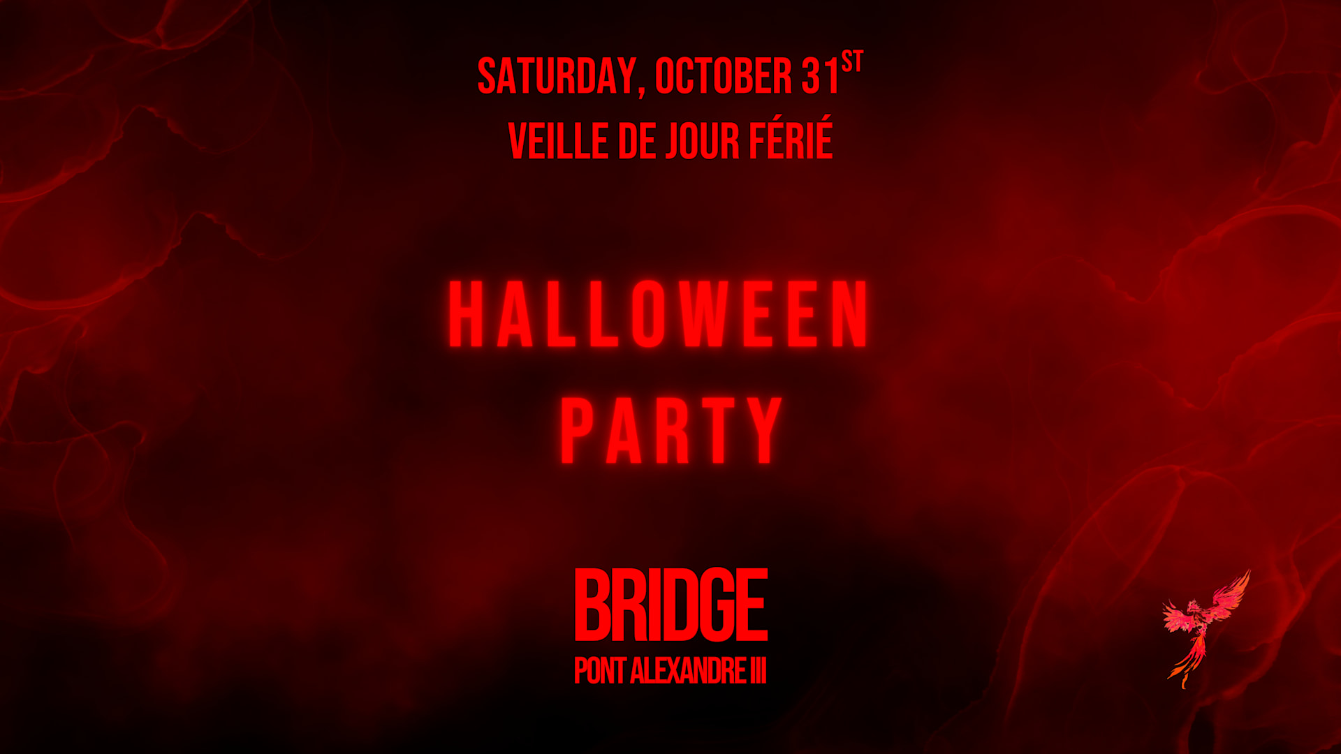 Halloween Au Bridge Club - Paris's Biggest Party