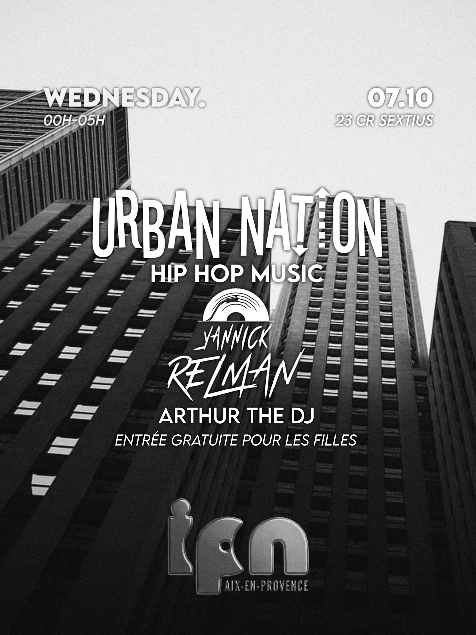 Urban Nation By Ipn : Hip Hop Music - Yannick Relman 07.10