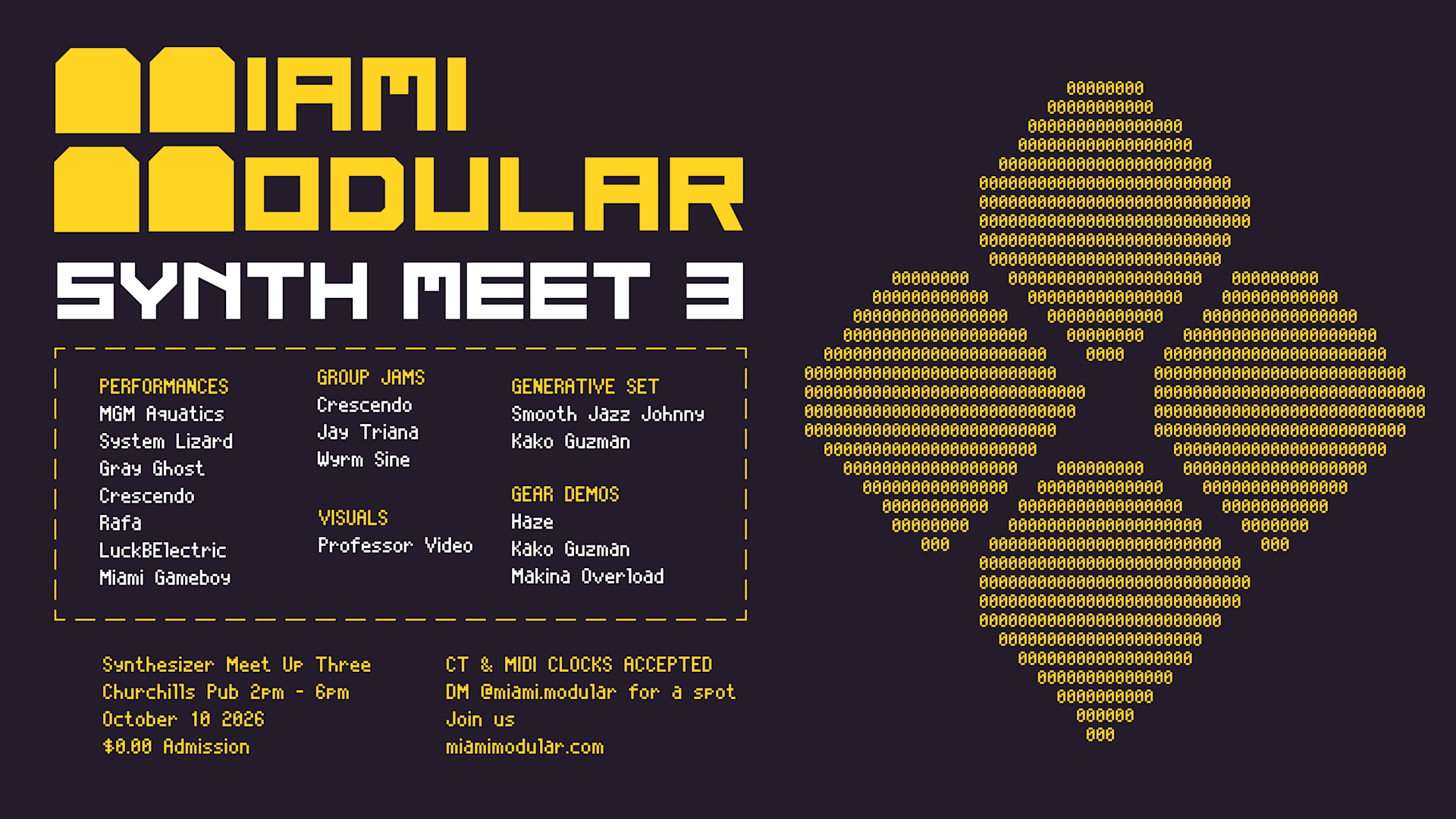 Miami Synth Meet 3