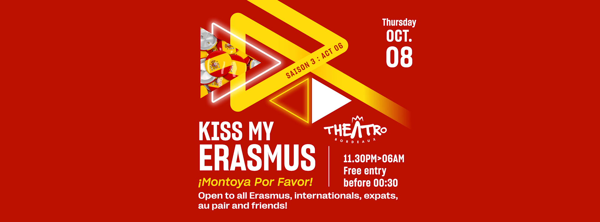 Kiss My Erasmus 08.10 - Bordeaux