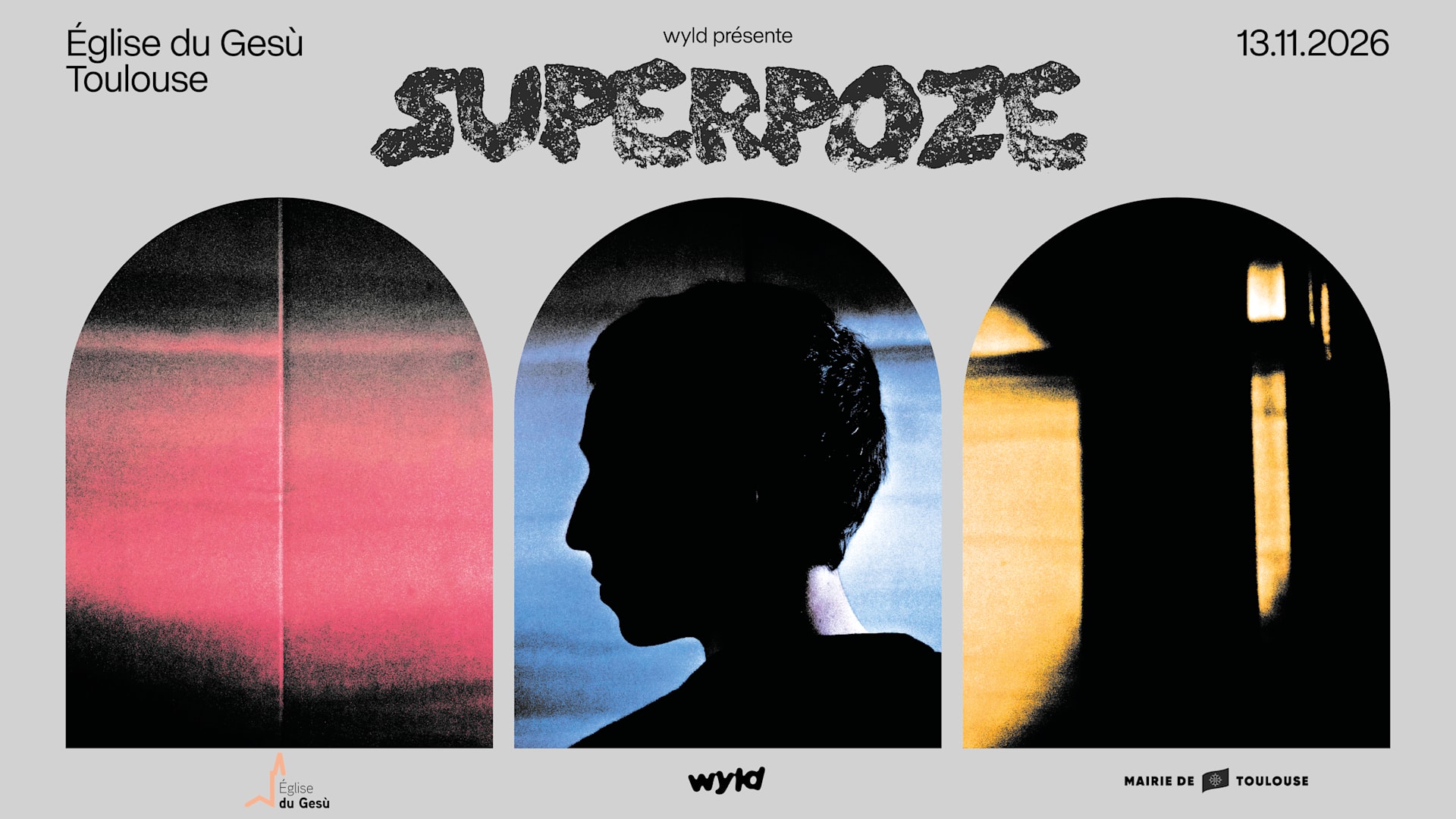 Wyld + Superpoze (Live) · Église Du Gesù, Toulouse