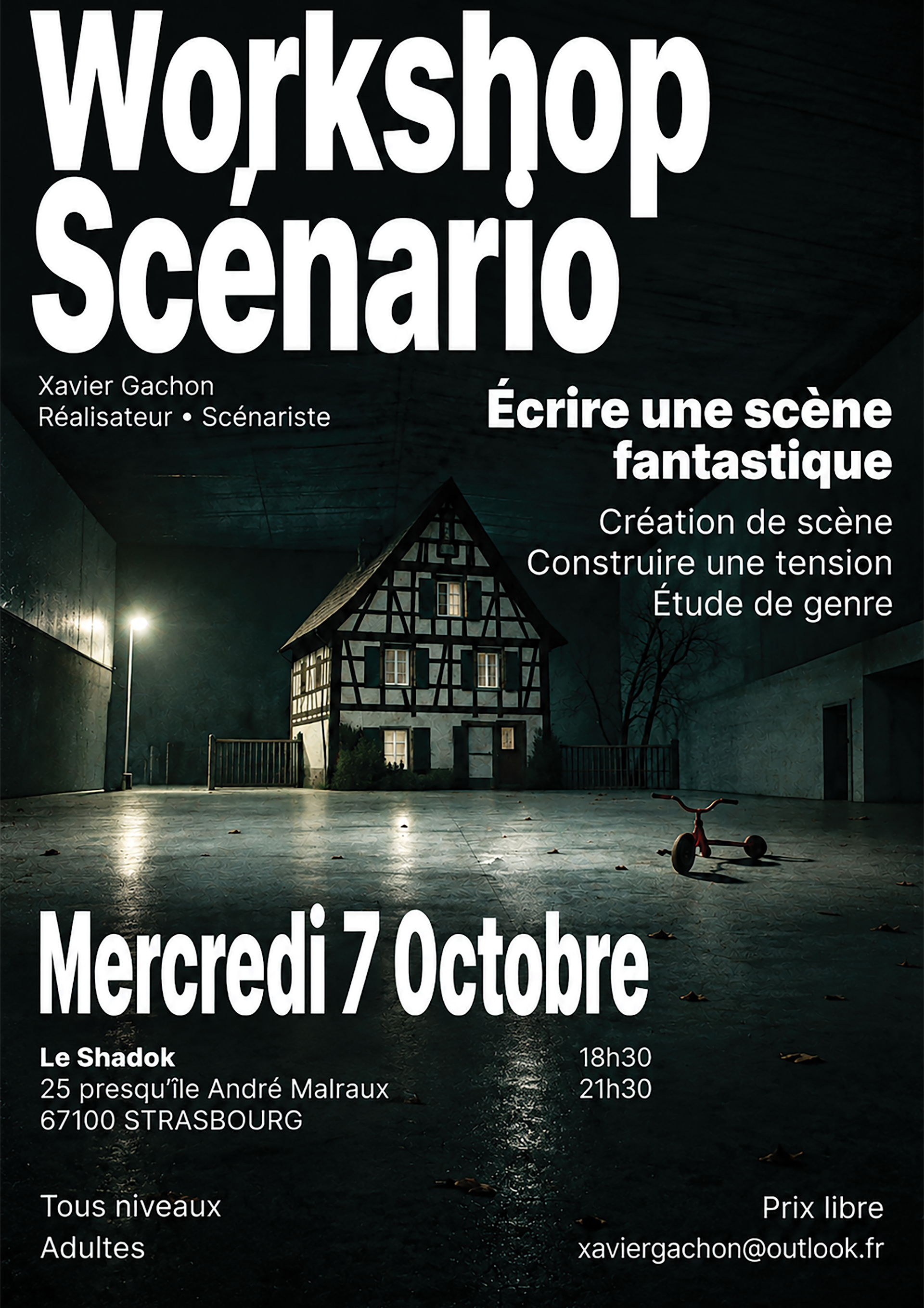 Workshop Scénario : Écrire Une Scène Fantastique