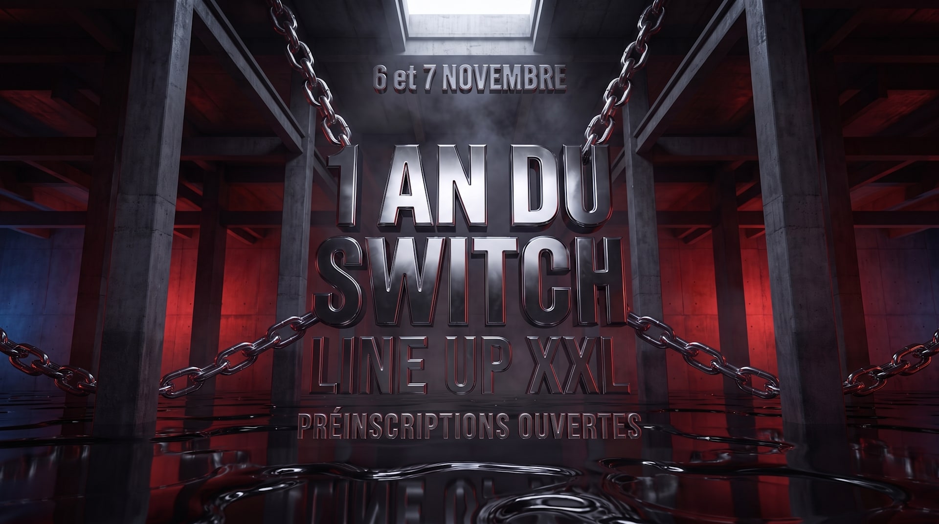 1 An Du Switch - Line Up Xxl - 2 Jours De Rave