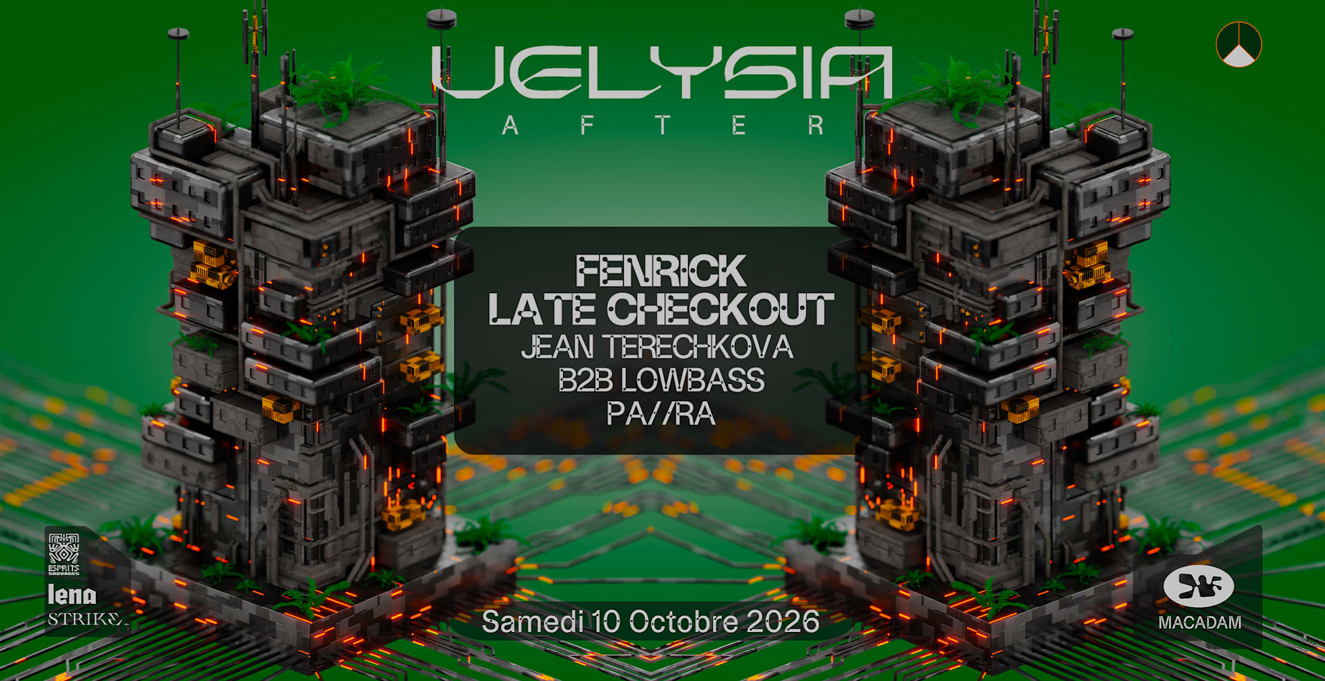 Velysia | After Macadam Jour 2, Sam. 10 Octobre