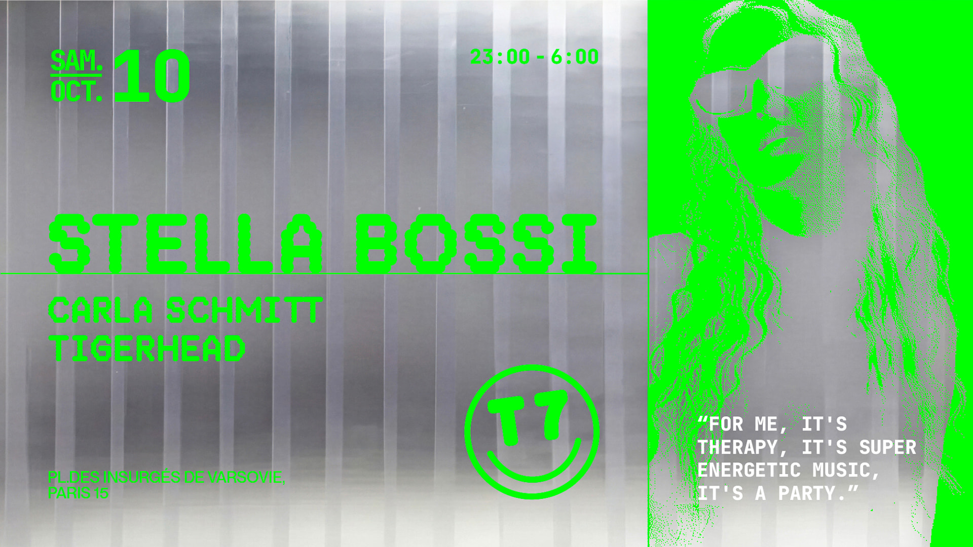 T7 : Stella Bossi, Carla Schmitt