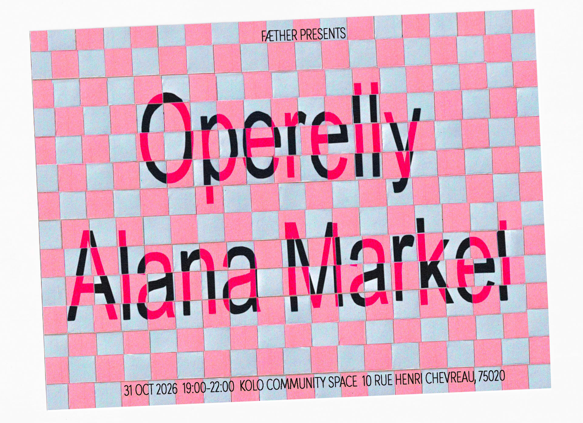 Fæther Presents: Operelly, Alana Markel