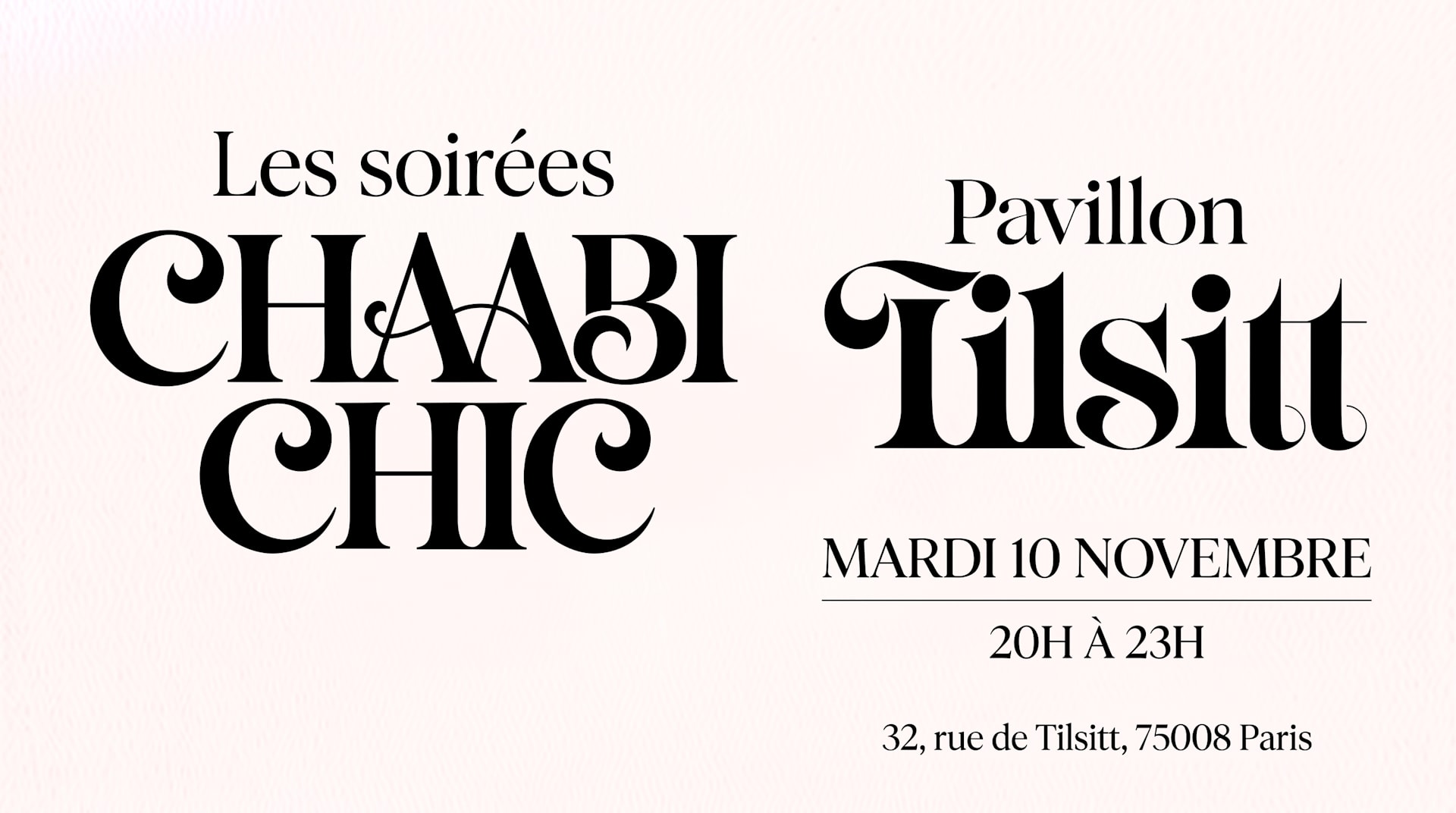 Le Chaabi Chic A Paris - Dalal Au Pavillion Tilsitt