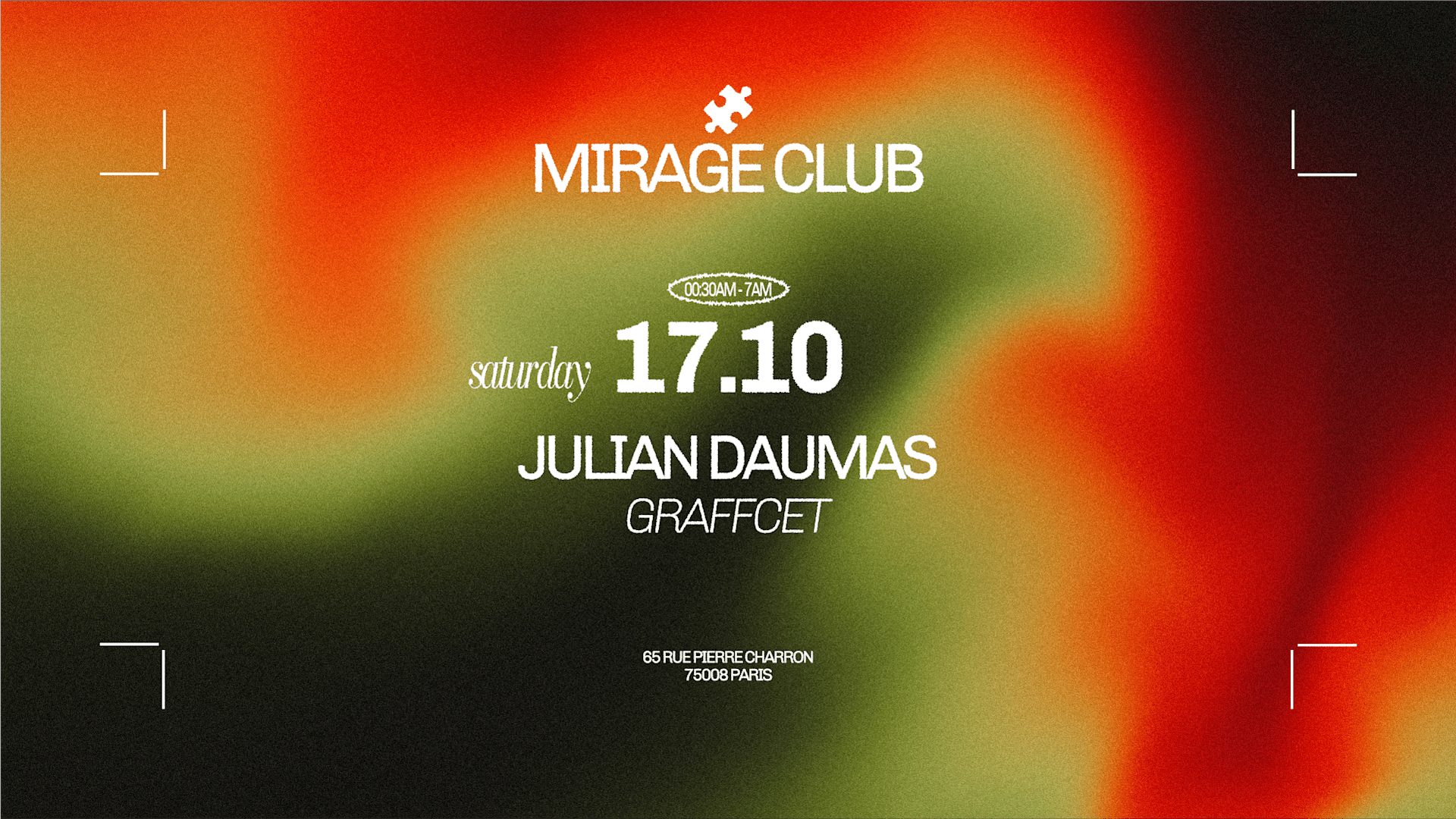 Mirage / Julian Daumas, Graffcet