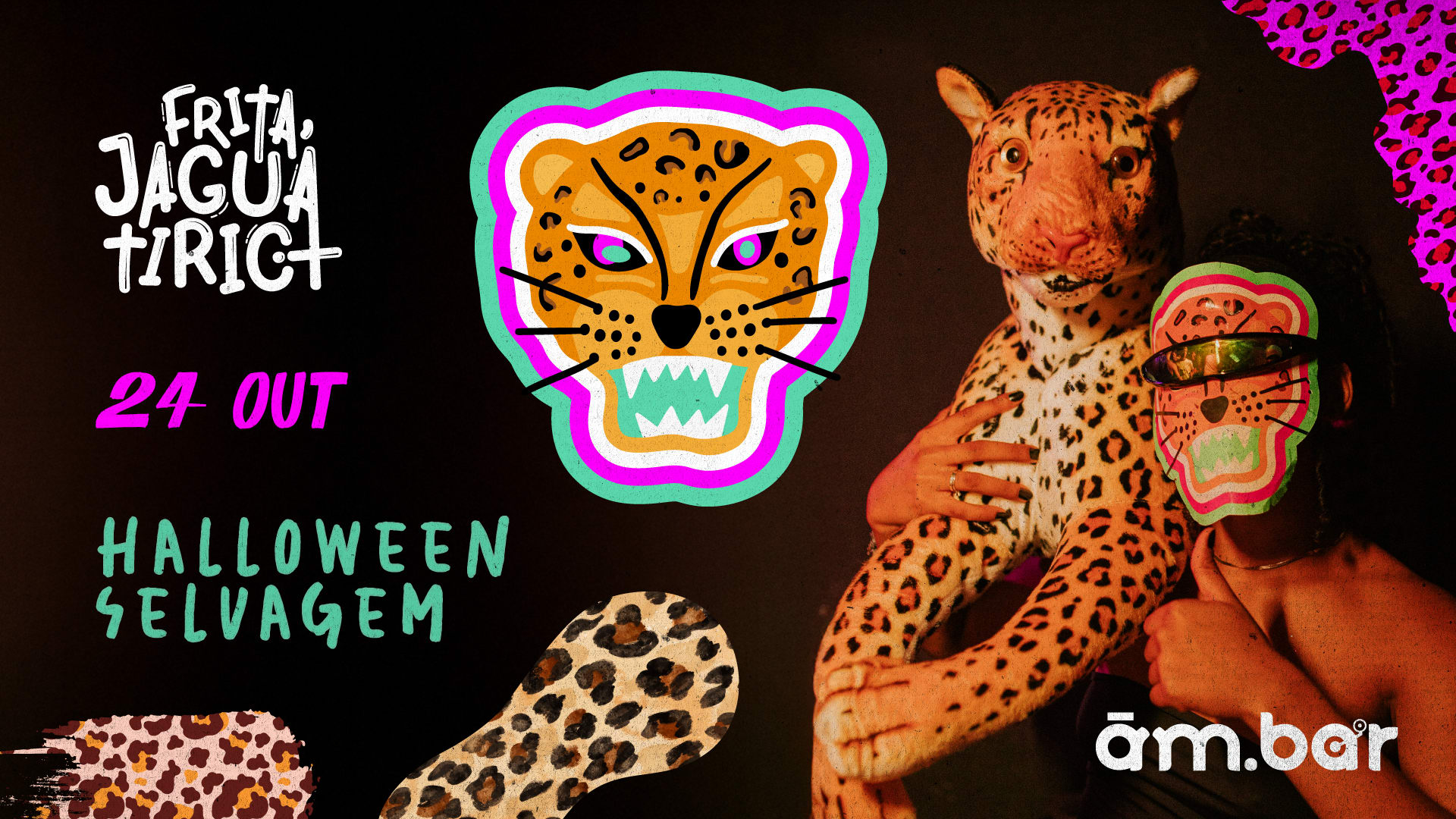 24/10: Frita, Jaguatirica! - Halloween Selvagem