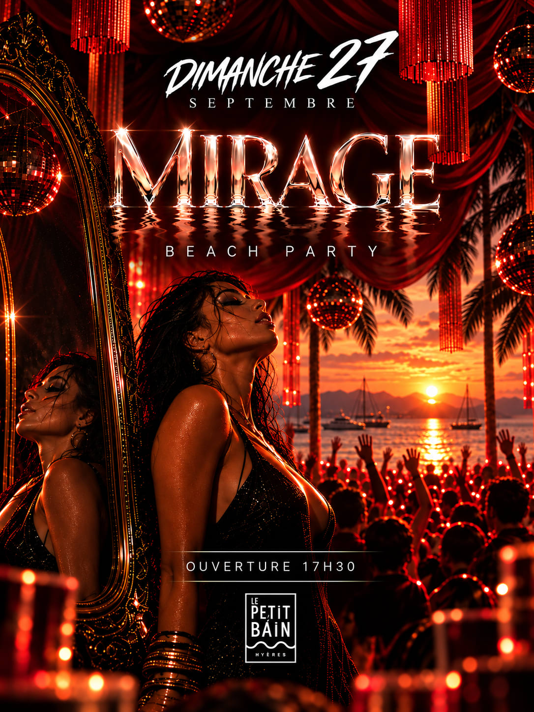 Mirage — Beach Party • Le Petit Bain