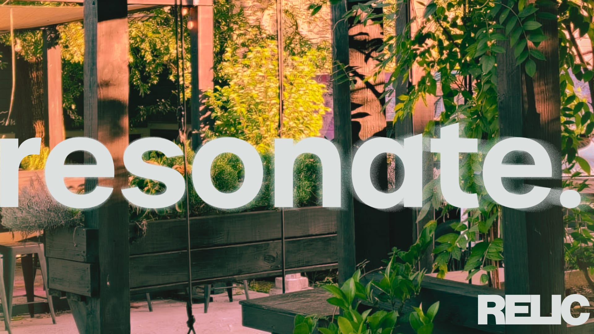 Resonate Vinyl Patio Party