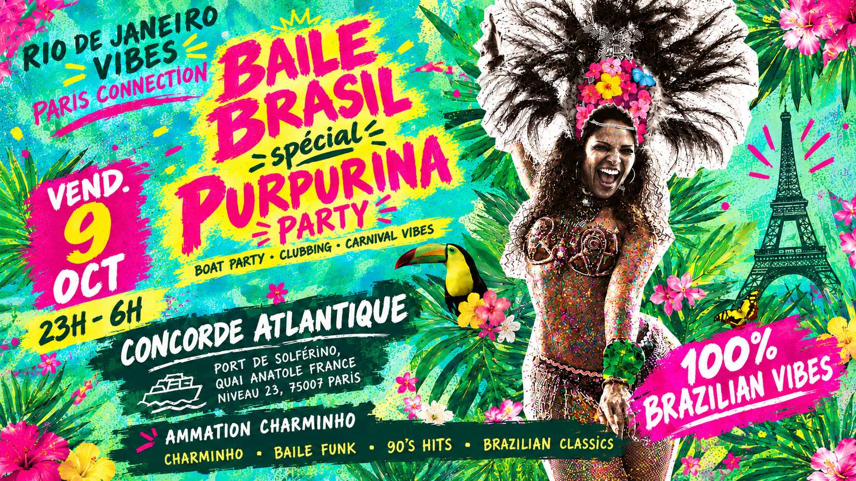 Baile Brasil Special Purpurina Party !