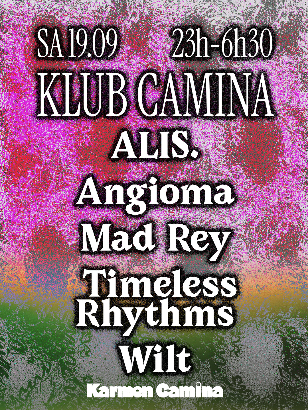 Klub Camina [Alis., Angioma, Mad Rey, Timeless Rhythms,Wilt]