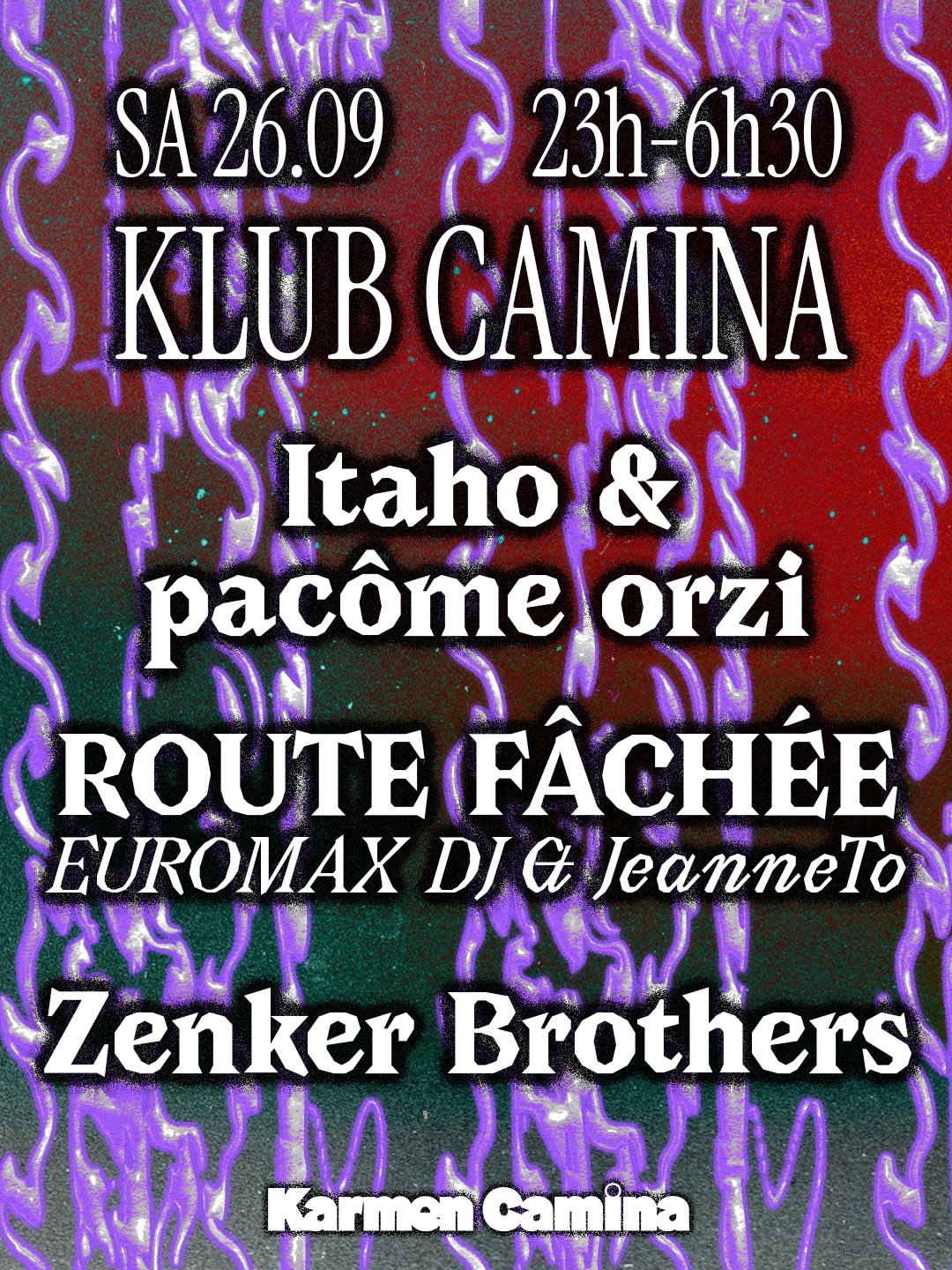 Klub Camina [Zenker Brothers, Jeanneto & Euromax Dj, &+]