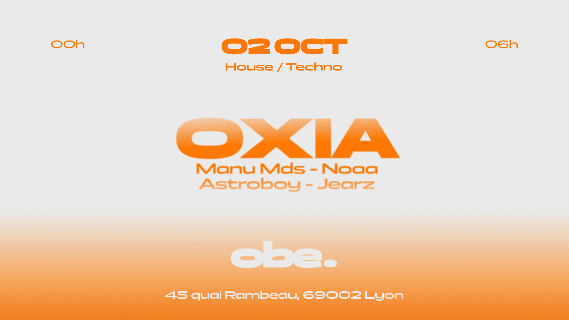 Obe. - Oxia, Manu Mds, Noaa, Astroboy, Jearz