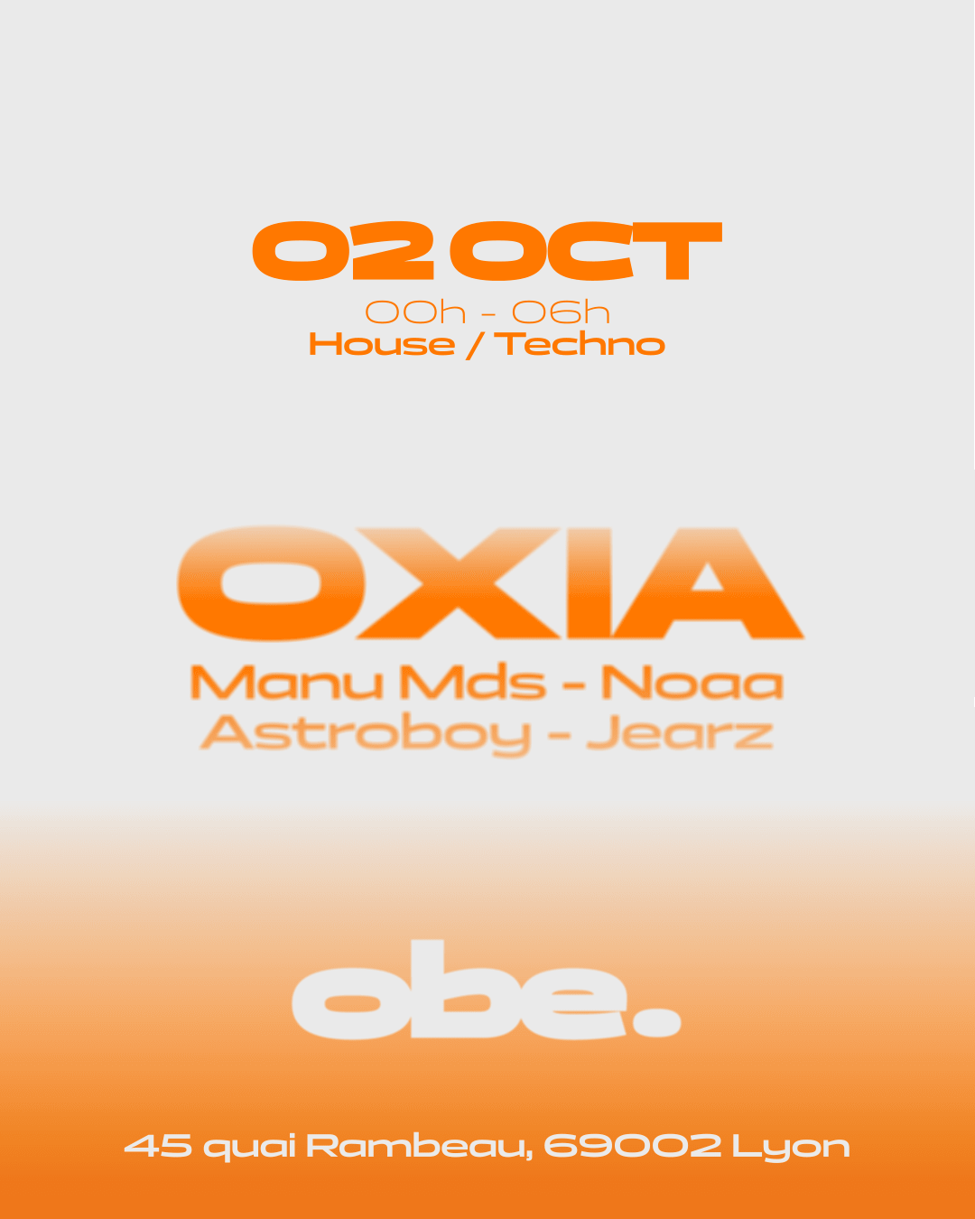 Obe. - Oxia, Manu Mds, Noaa, Astroboy, Jearz