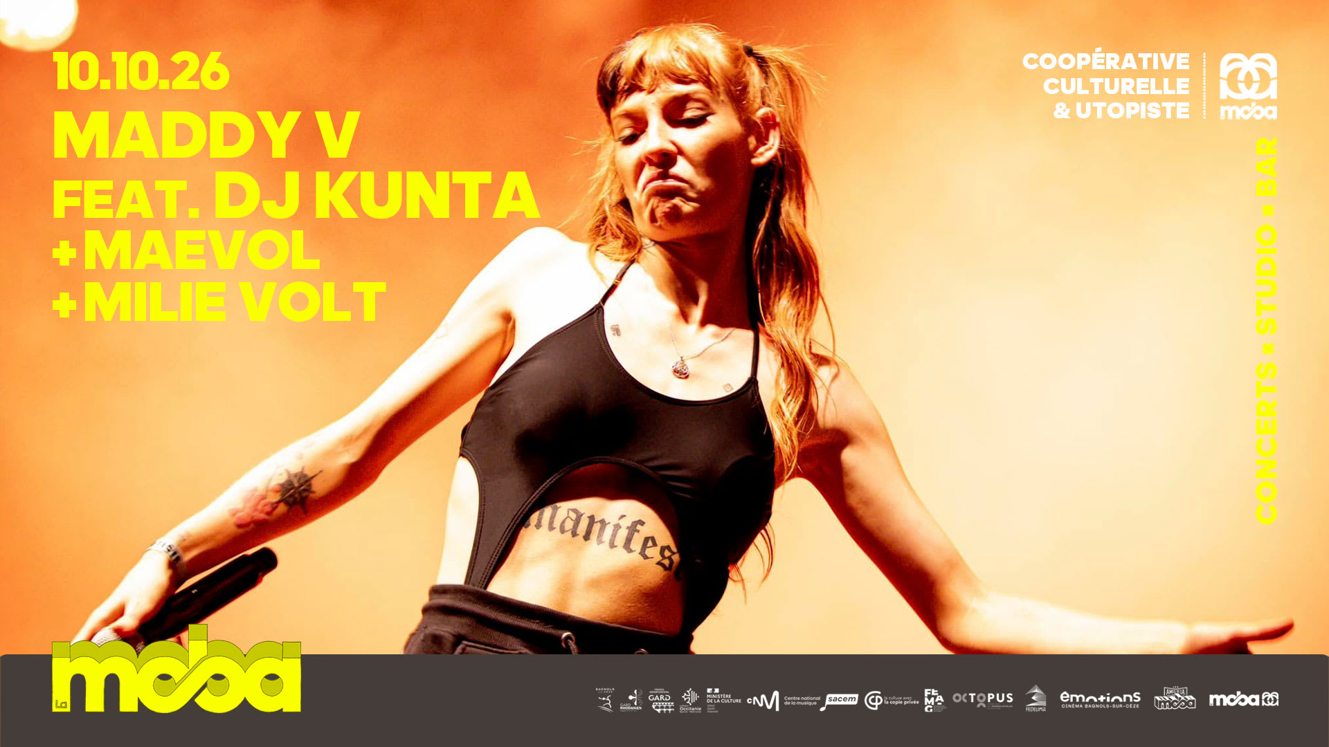 Bass Factory #4 : Maddy V Ft. Dj Kunta + Maevol + Milie Volt