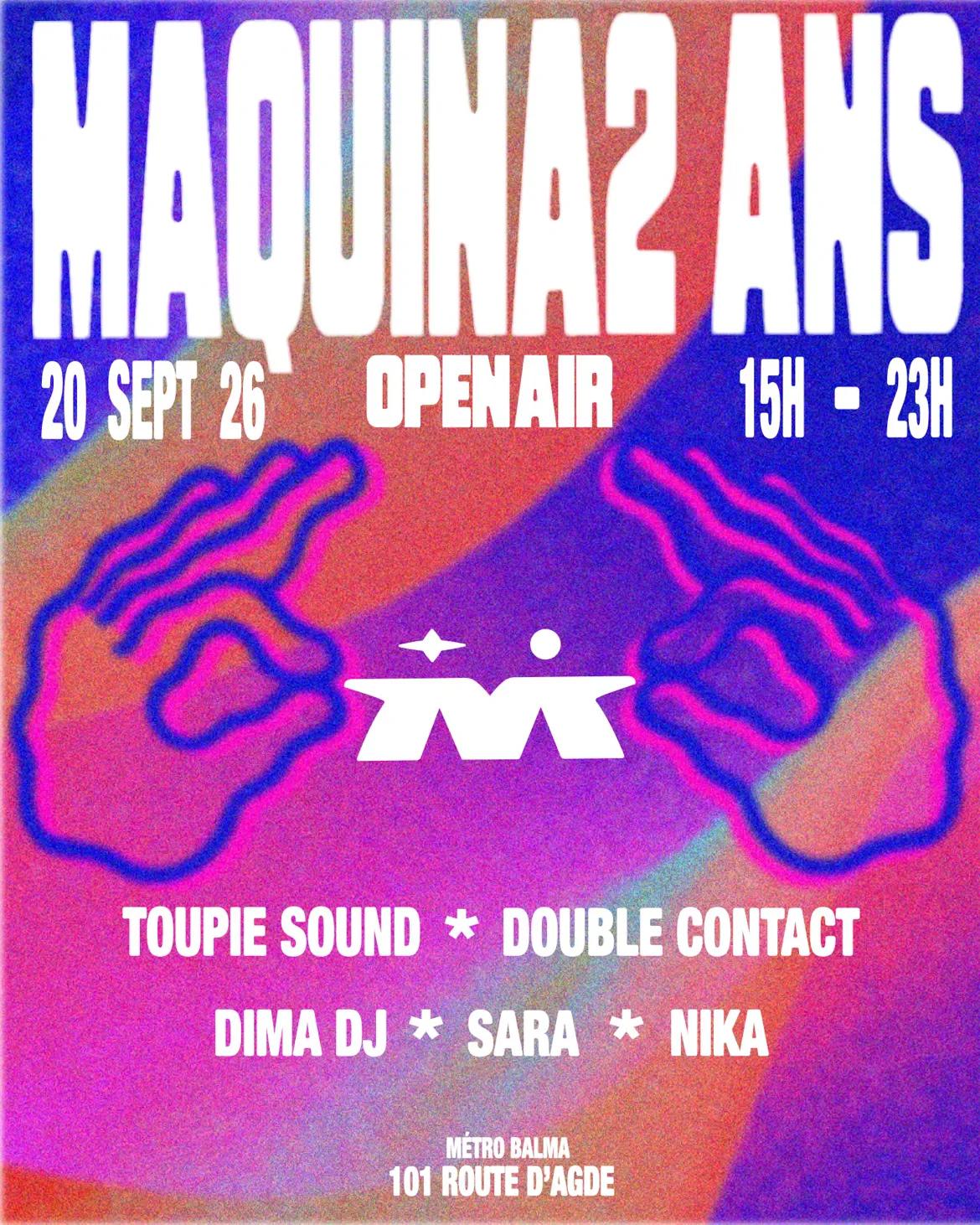 Maquina 2 Ans - Open Air