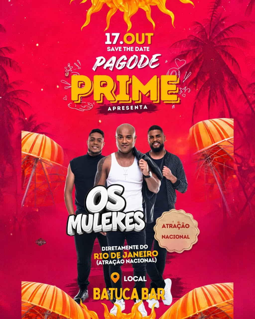 Pagode Prime (Os Mulekes) Atração Nacional