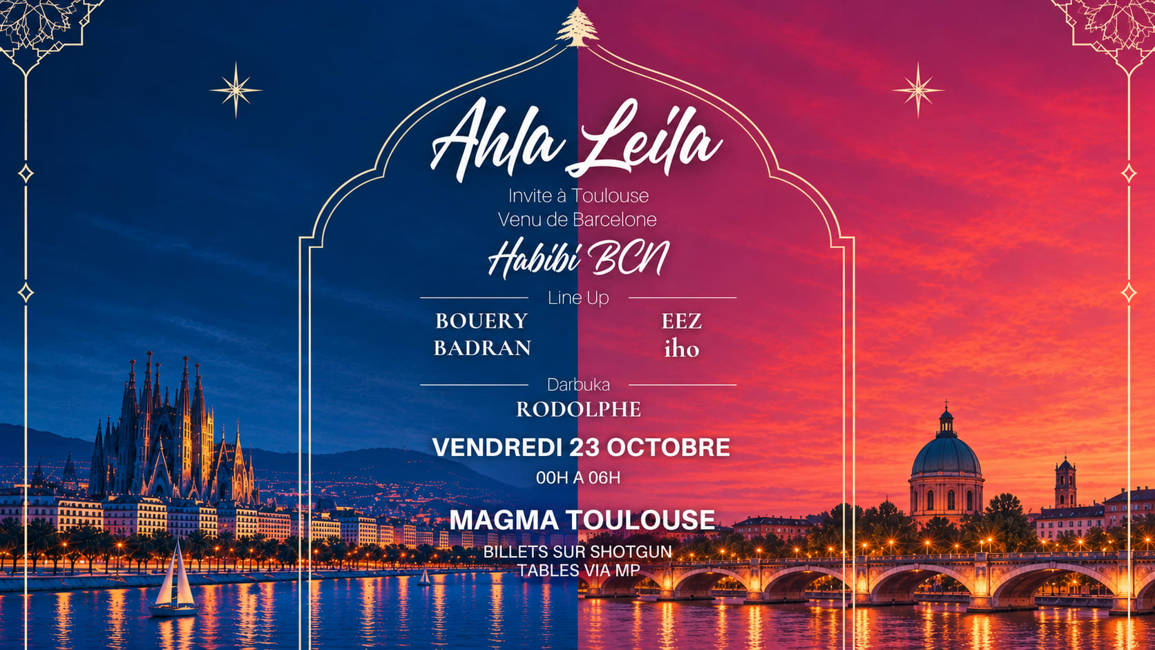 Ahla Leila X Habibi Bcn : All Night