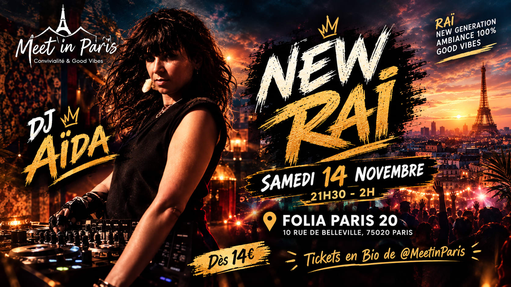 New Raï Party 💚🌙