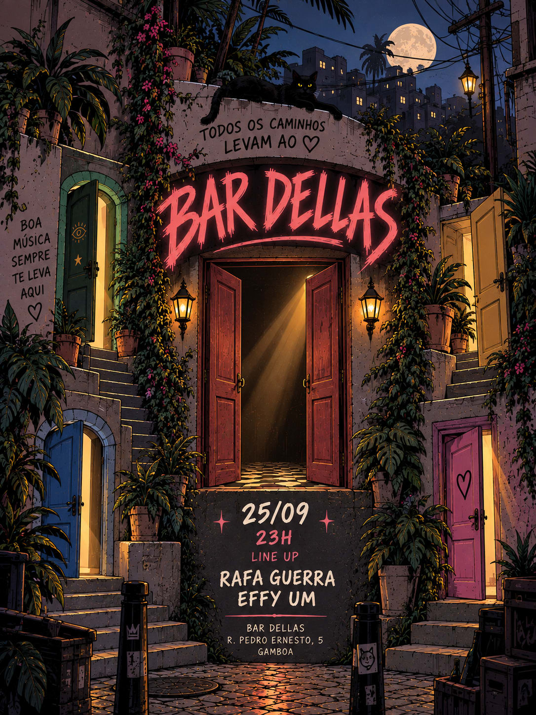 Todos Os Caminhos Levam Ao Bar Dellas