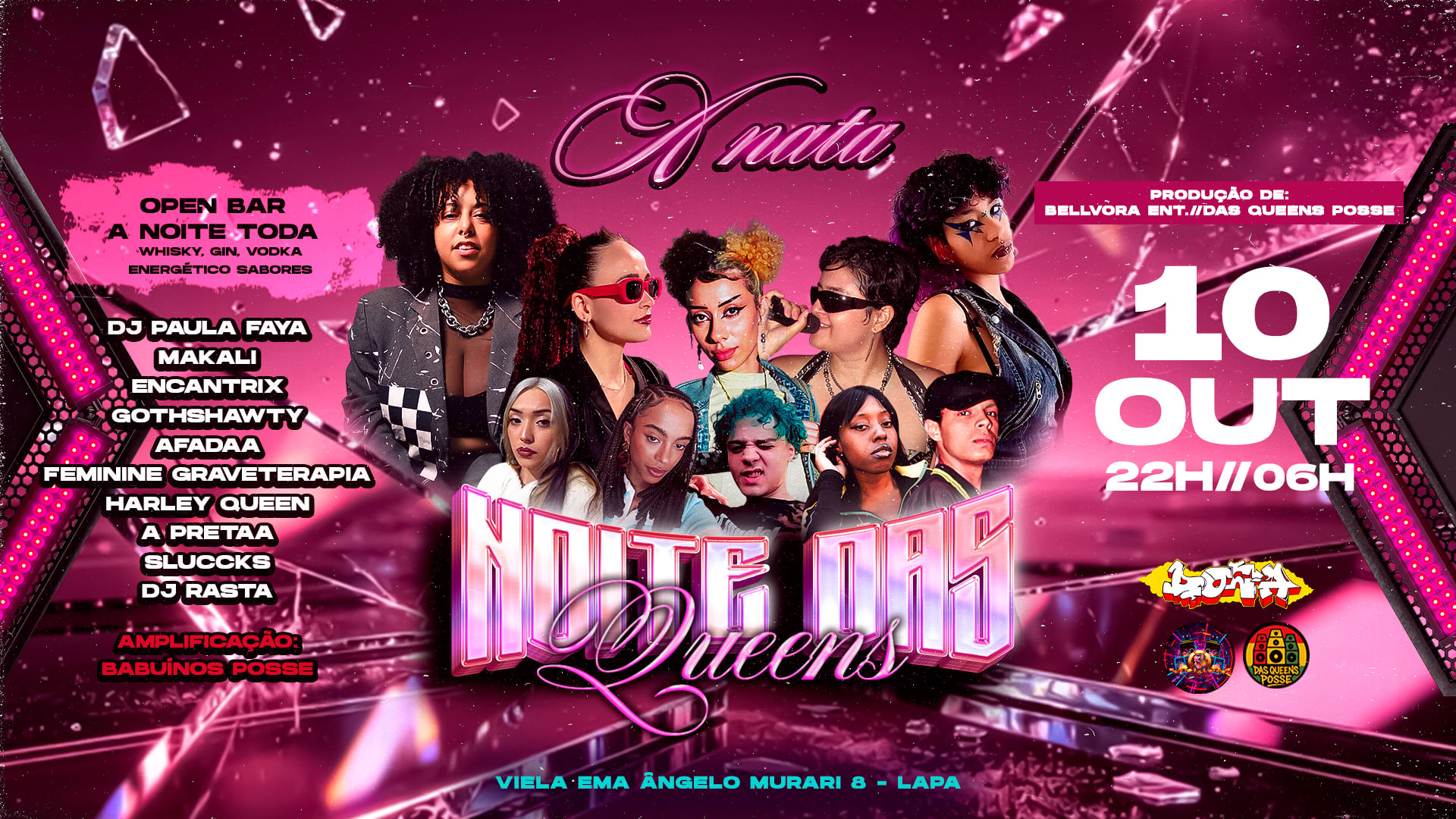 Noite Das Queens: A Nata