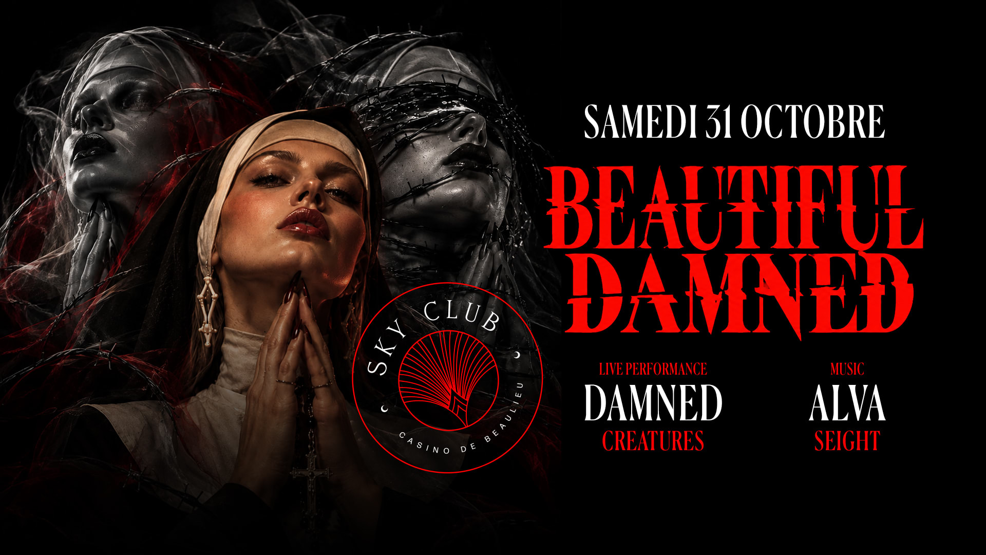 Halloween : Beautiful Damned