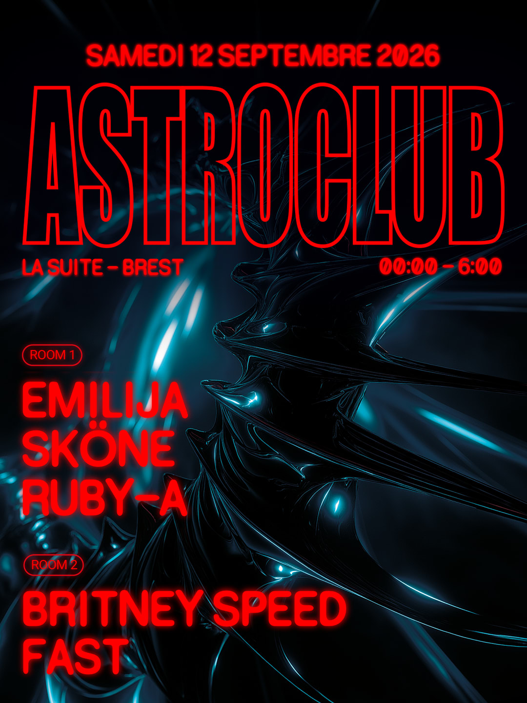 Astroclub - Sköne, Emilija, Britney Speed, Fast, Ruby-A