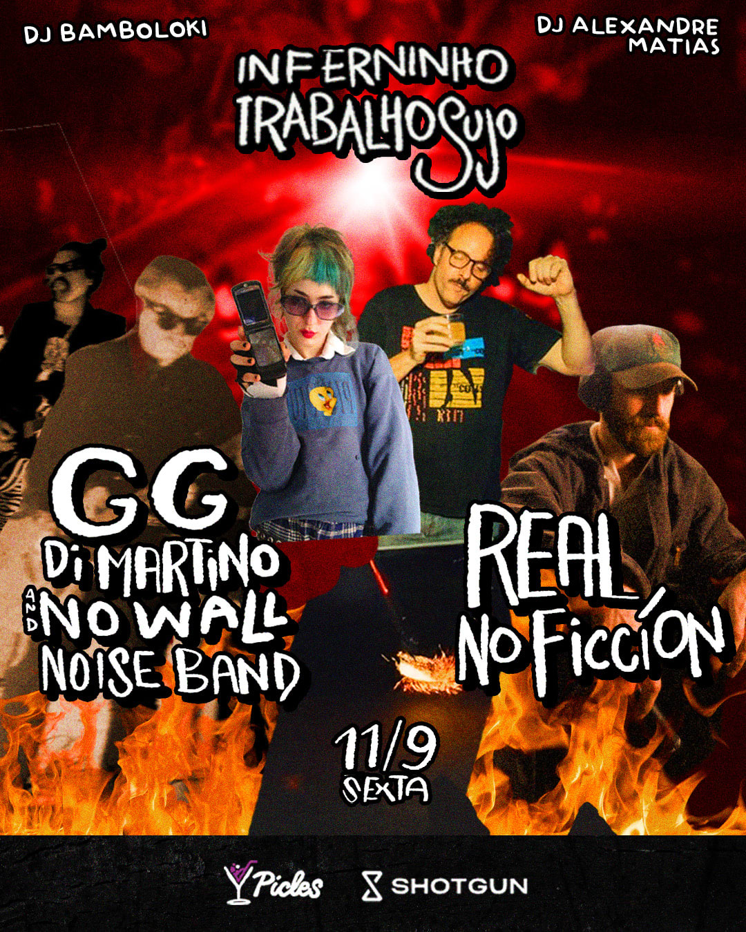 Inferninho - Real No Ficcion + Gg + Matias + Bamboloki