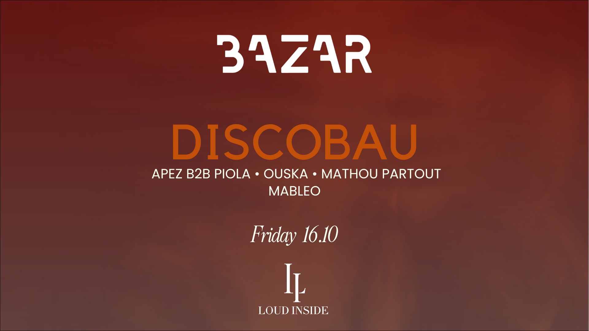 Be Loud X Discobau