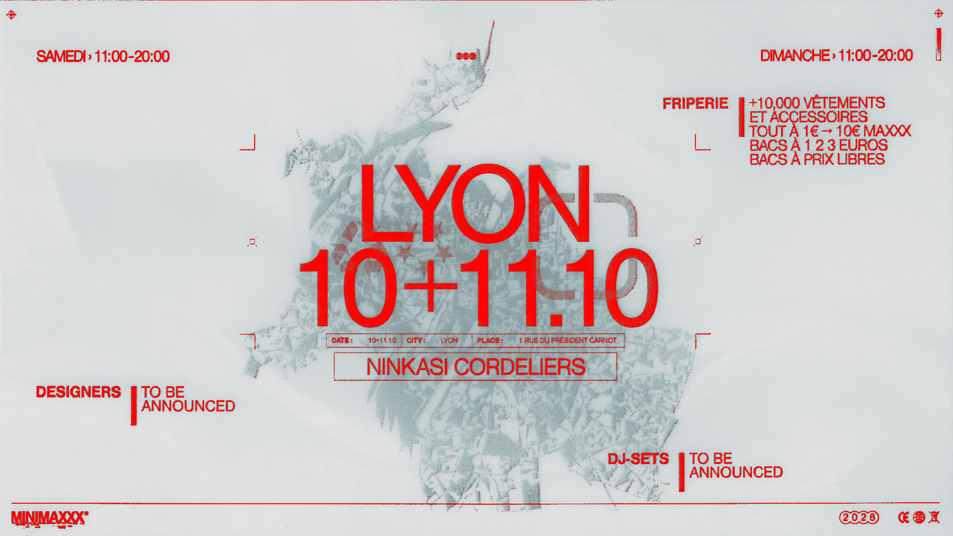 [Lyon] Friperie + Dj-Sets + Designers