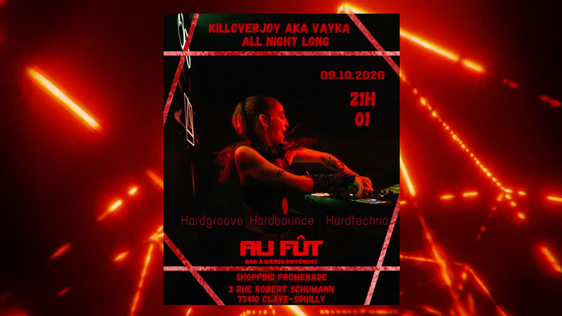 Killoverjoy - Soirée Hardgroove Hardbounce Hardtechno