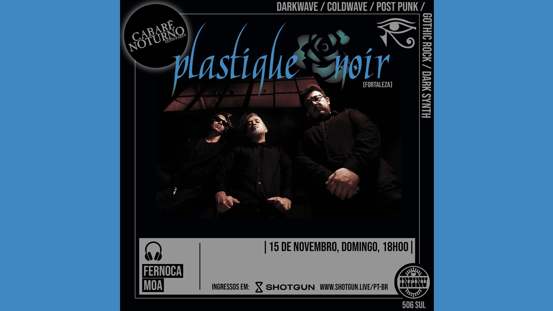Cabaré Noturno - Plastique Noir