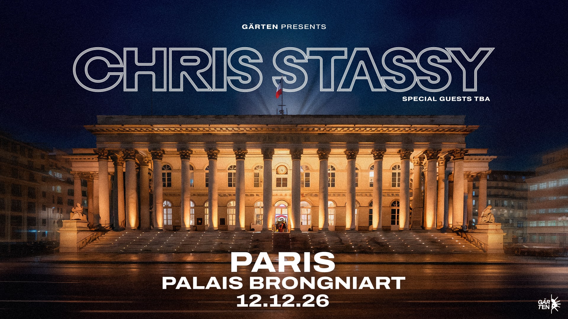 Chris Stassy @ Palais Brongniart - Paris By Gärten