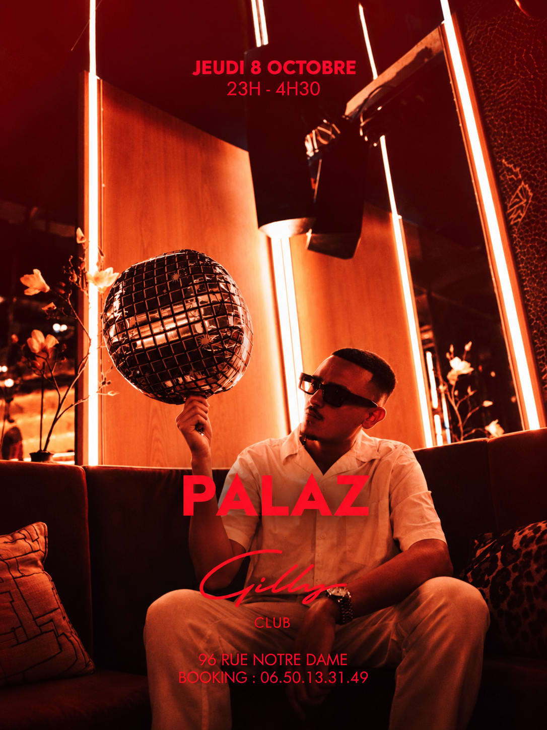 Gilly Club - Palaz Jeudi 8 Octobre