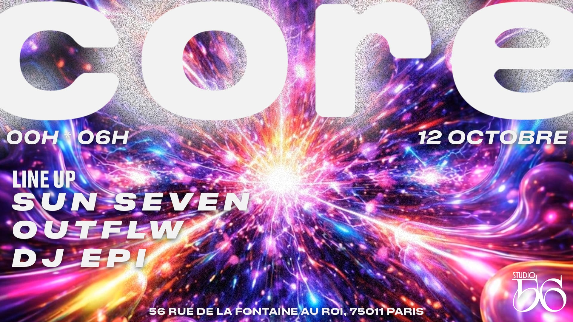Core W/ Sun Seven , Outflw, Dj Epi