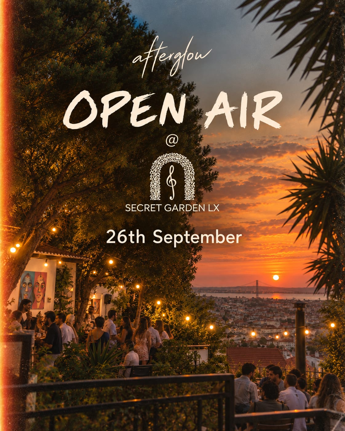 Afterglow Open Air At Secret Garden · Dancing Over The City